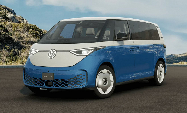 Минивэн не для всех. Экзотичный Volkswagen ID. Buzz с задним приводом продают в России за 9 млн рублей